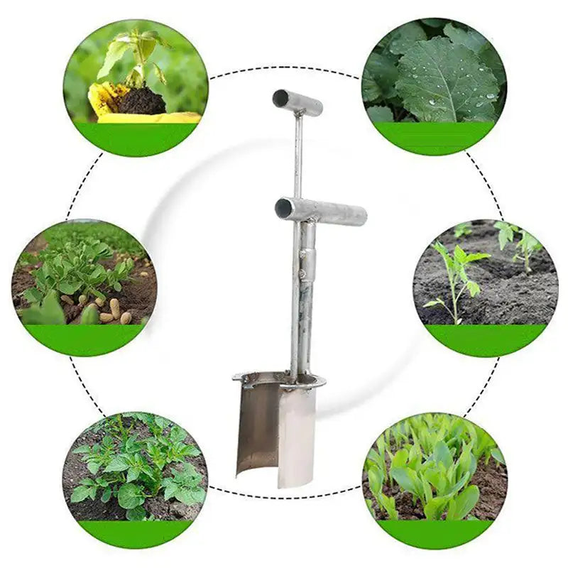 Easy Garden Planting Transplanter Tool