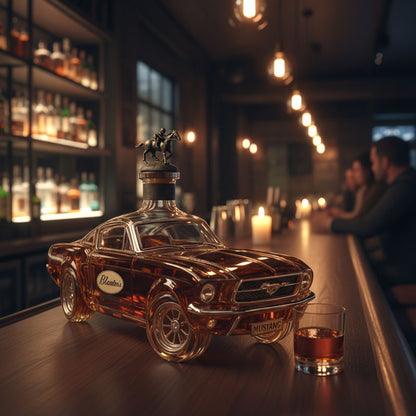 Fun Vintage Auto Whiskey Decanter