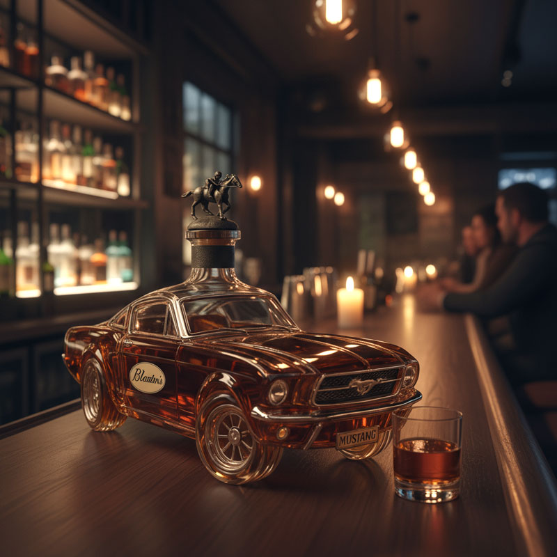 Mustang Car Shaped Liquor Decanter - Cofik