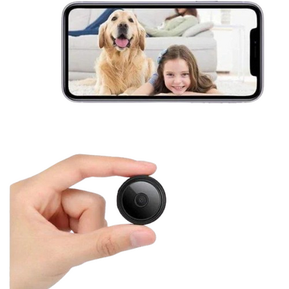 Compact Wi-Fi Magnetic Spy Camera with Live Audio Video - Cofik