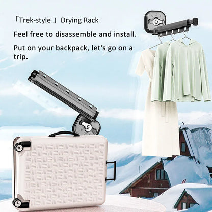 Space Saving Foldable Clothes Drying Rack