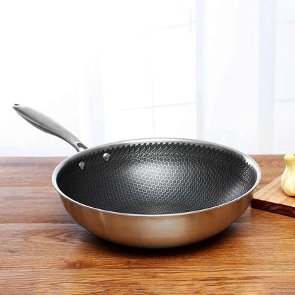 Durable Easy Clean Stainless Steel Skillet