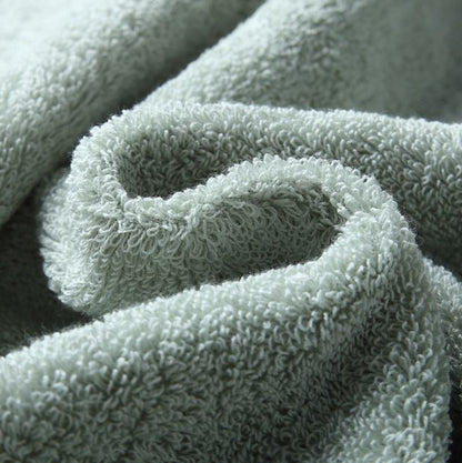 Soft Gray Large Cotton Bath Towel