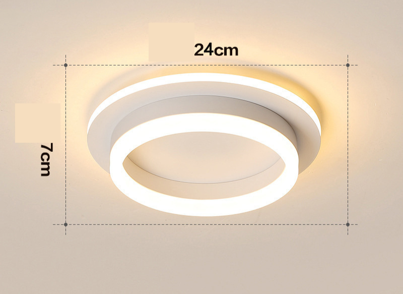 Luxury Golden Overhead LED Light Fixture