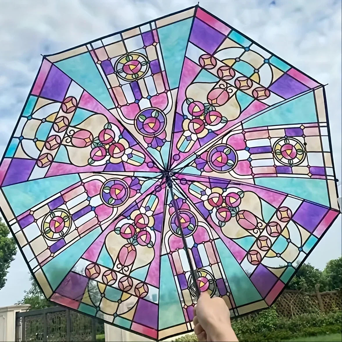 Classic Retro Rain Umbrella