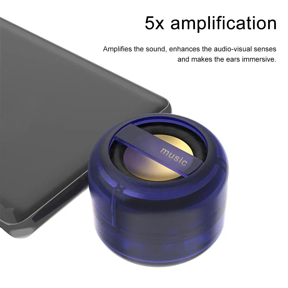 Compact Portable USB Phone Speaker