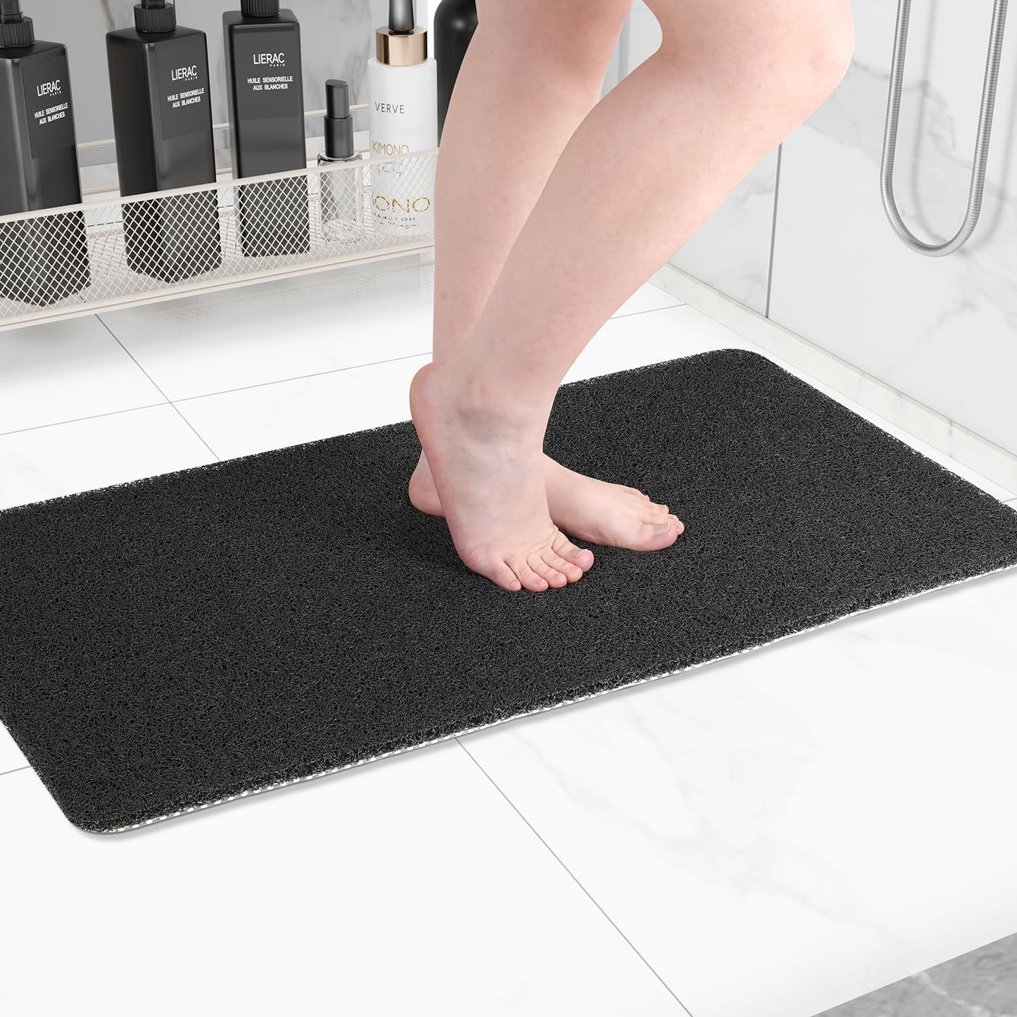 Soft Grip Bathroom Mat Anti Slip Mildew Resistant