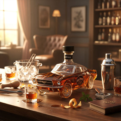 Racing Car Shaped Whiskey Dispenser