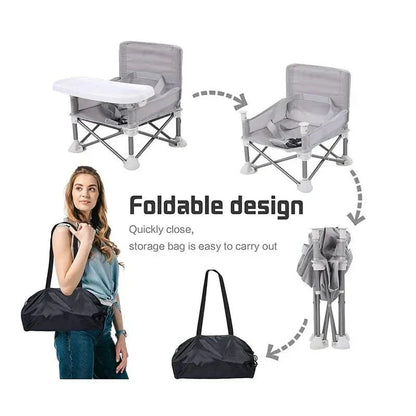 Compact Folding Baby Chair for Travel
