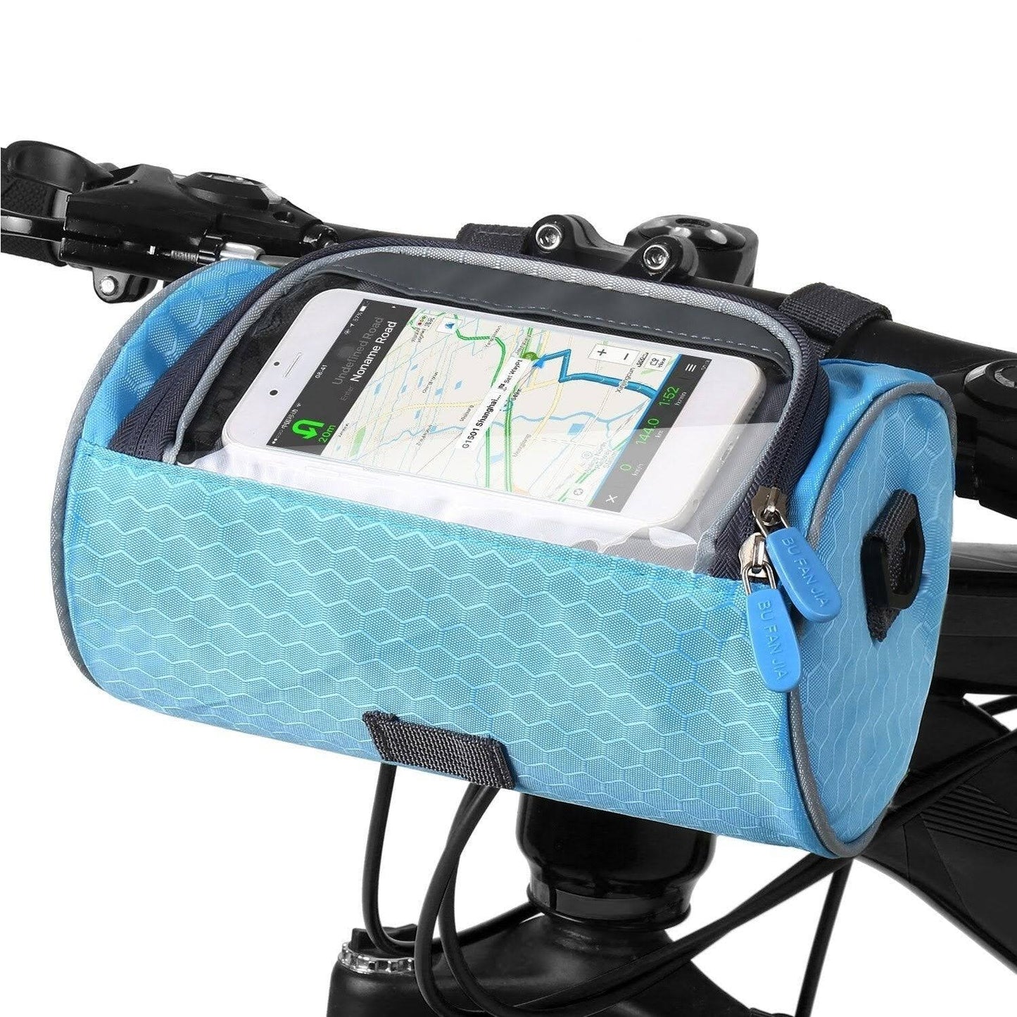 Waterproof Bike Phone Bag with Adjustable Mount