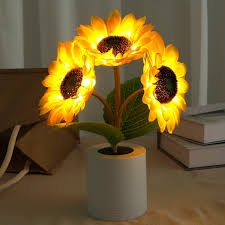 Bright Floral Desk Lamp