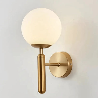 Luxury Brass Contemporary Wall Sconce Light - Cofik
