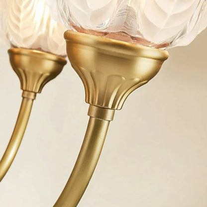 Classic Glass Wall Light with LED