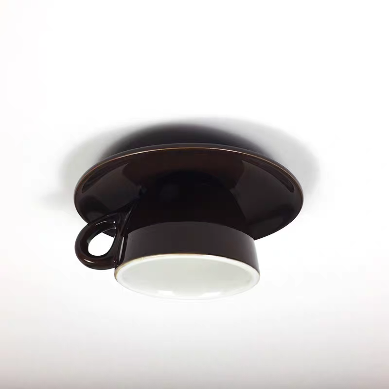 Unique Coffee Cup Shaped LED Ceiling Light Fixture
