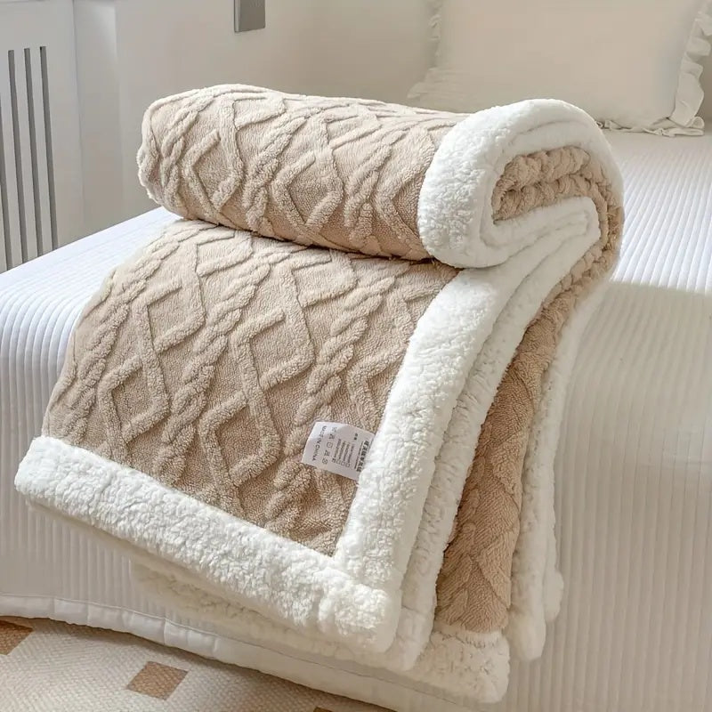 Plush Double Sided Fleece Blanket