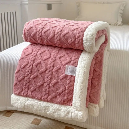 Plush Double Sided Fleece Blanket