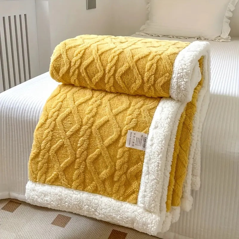 Plush Double Sided Fleece Blanket