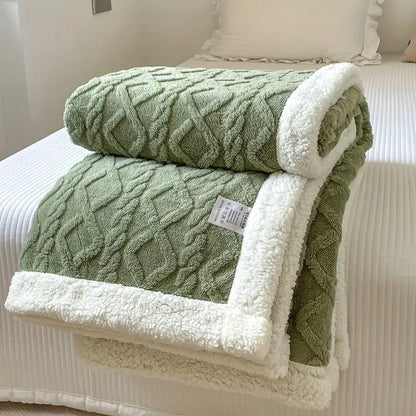 Plush Double Sided Fleece Blanket