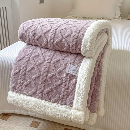 Plush Double Sided Fleece Blanket