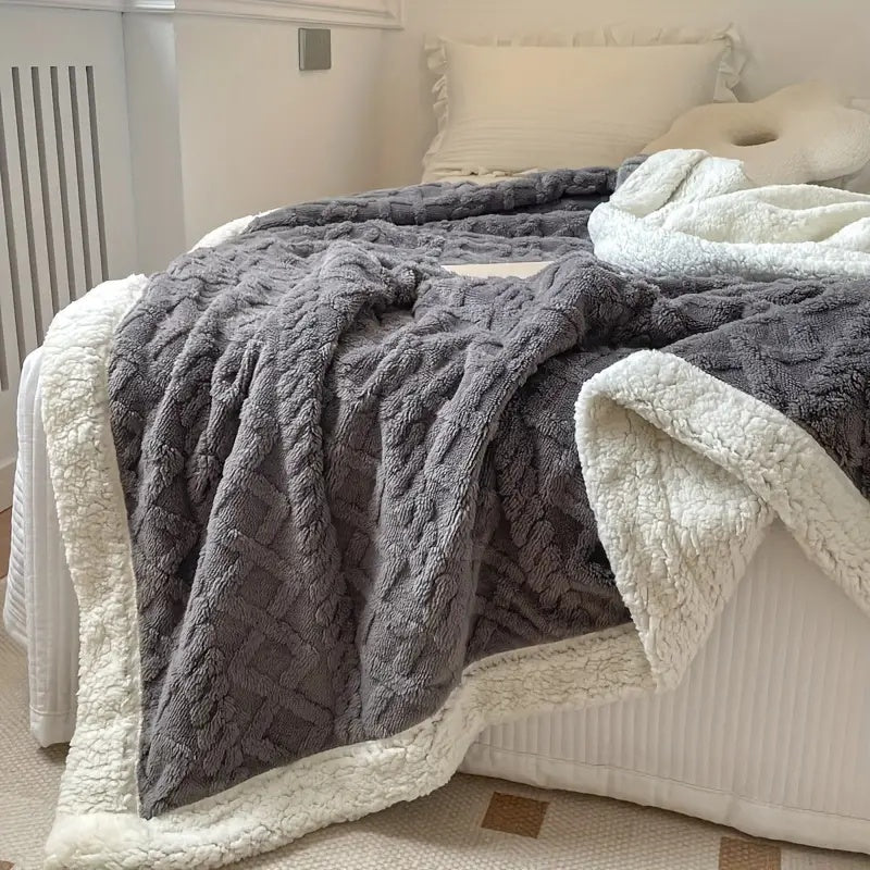 Plush Double Sided Fleece Blanket - Cofik
