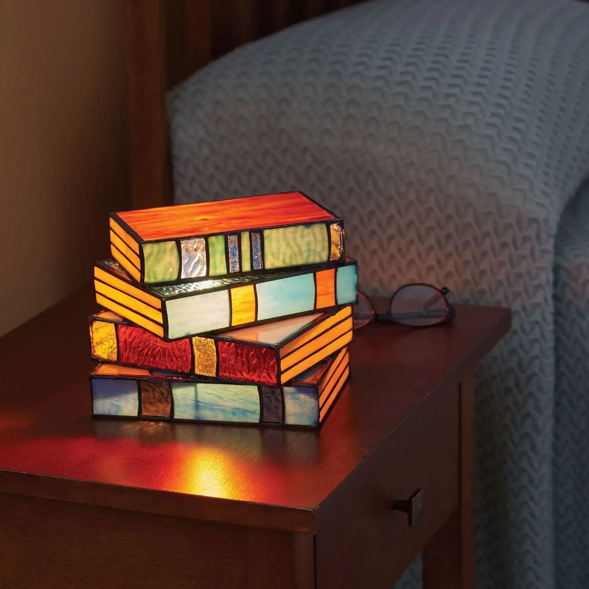 Colorful Glass Table Reading Lamp - Cofik