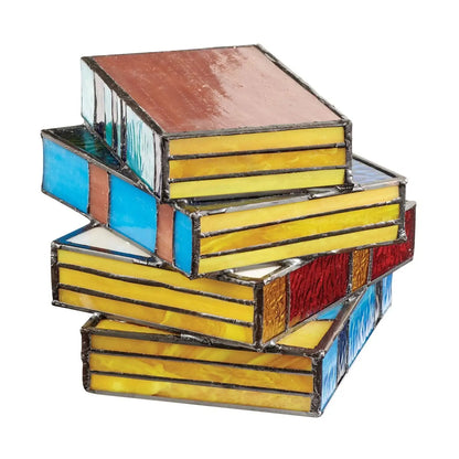 Colorful Glass Table Reading Lamp