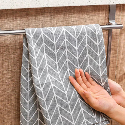 Stainless Steel Over Door Towel Rack - Cofik