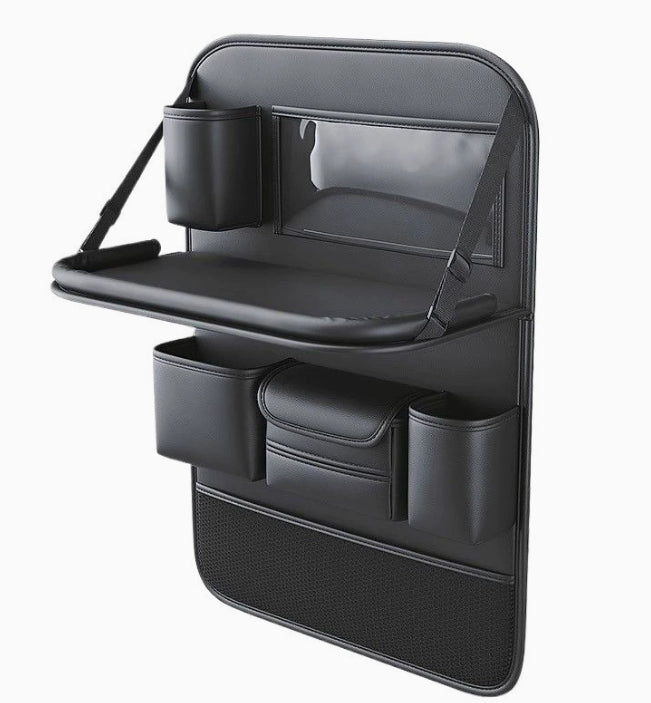 Practical Car Back Seat Organizer Storage Bag with USB Ports