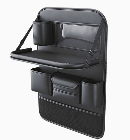 Practical Car Back Seat Organizer Storage Bag with USB Ports