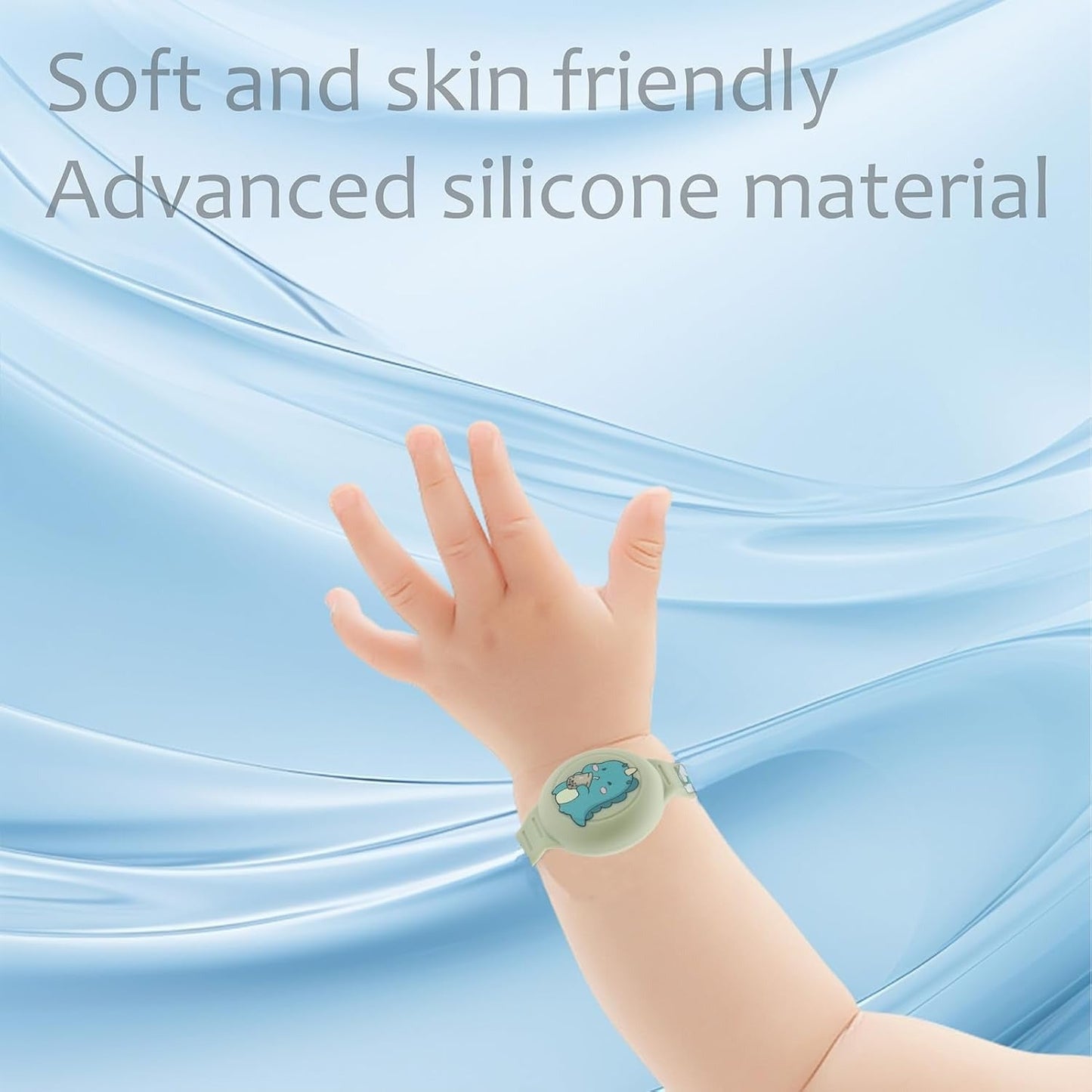 Kids GPS Safety Wristband - Soft Silicone Tracker Holder