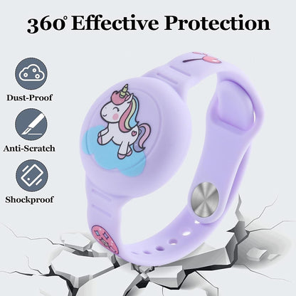 Kids GPS Safety Wristband - Soft Silicone Tracker Holder