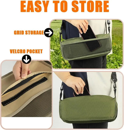 Portable Foldable Storage Ottoman