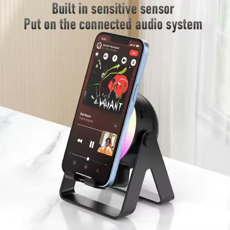 Compact BassBoost Portable Speaker Stand