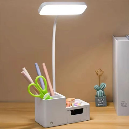 Bright Adjustable LED Table Lamp with USB Port