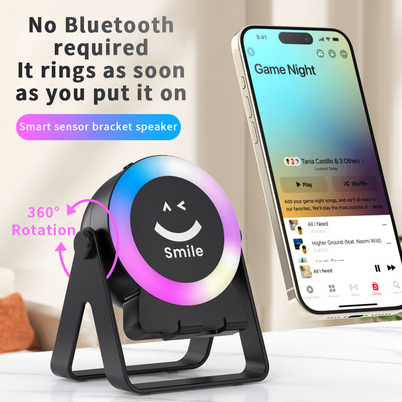 Compact BassBoost Portable Speaker Stand - Cofik