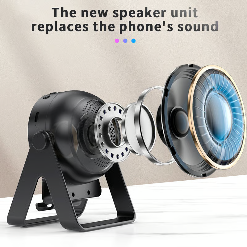 Compact BassBoost Portable Speaker Stand
