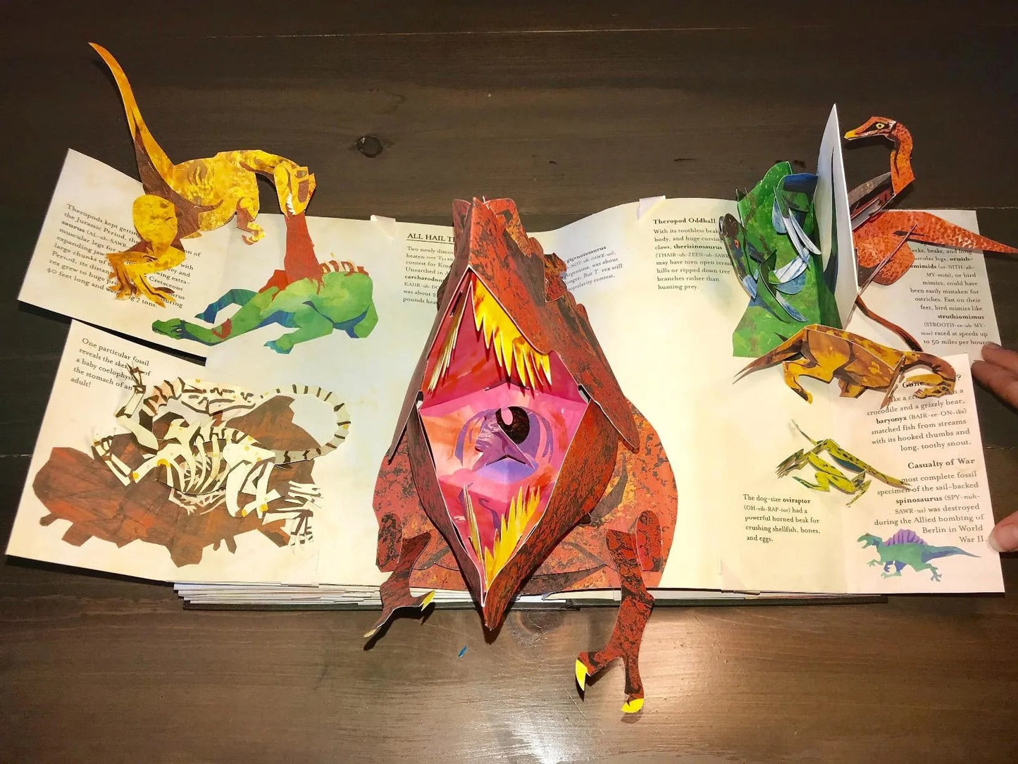 Colorful Interactive Dino Book