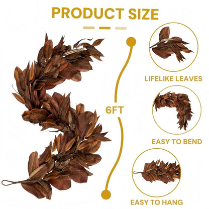 Fall Artificial Floral Garland