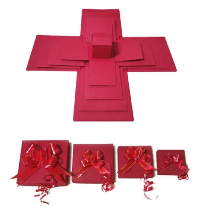 Deluxe Treat Gift Box with Chocolates and Sweets