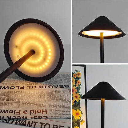 Slim LED Desk Lamp with Adjustable Arm and Modern Style
