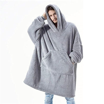 Indoor Fleece Poncho