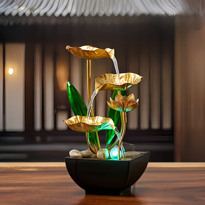 Indoor Fountain Lotus Serene – Soothing and Ambient