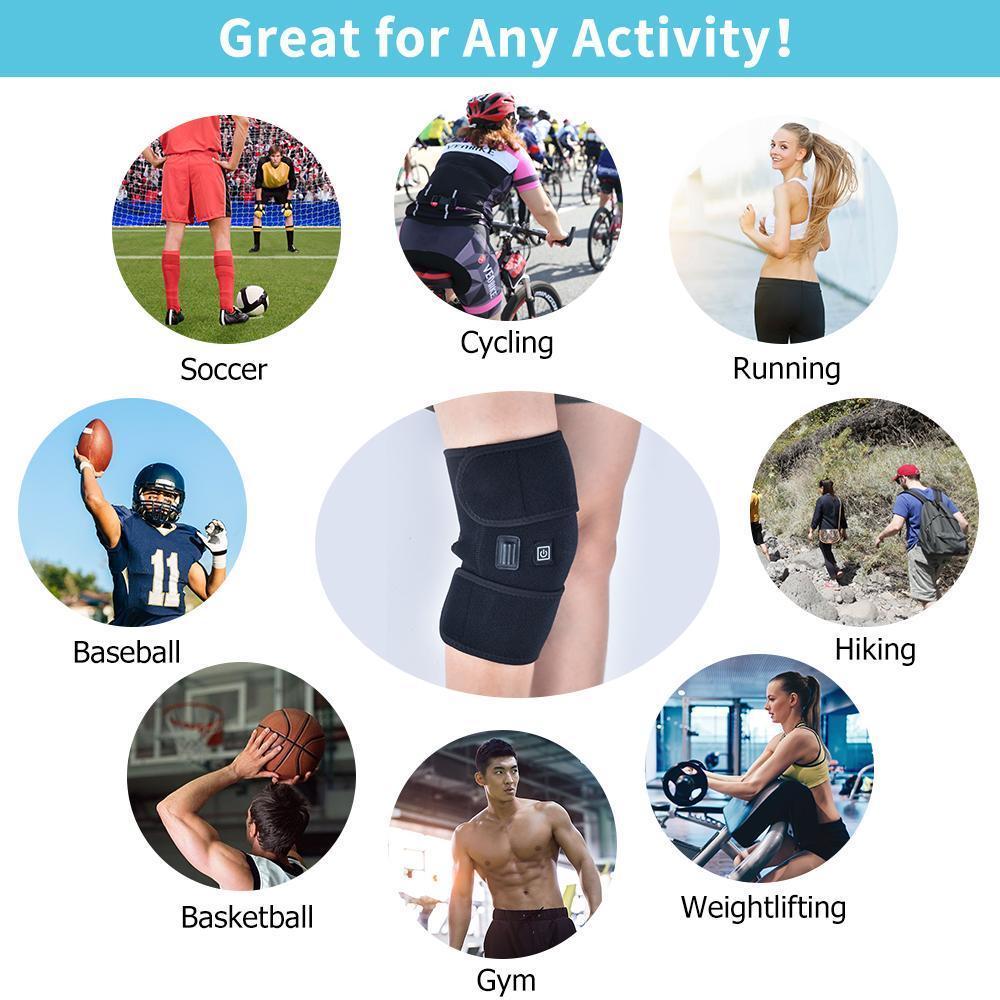 Warm Heat Knee Massage Relief Wrap