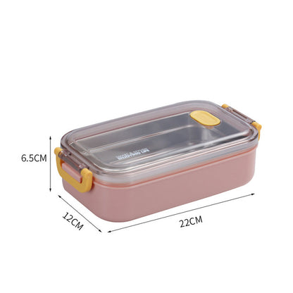 Thermal Insulated Lunch Box With Multiple Compartments