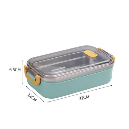 Thermal Insulated Lunch Box With Multiple Compartments