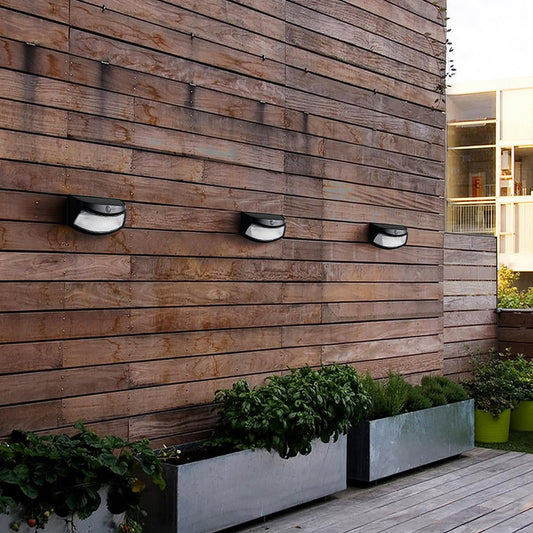 Automatic Motion Sensor Solar Powered Outdoor LED Wall Light - Cofik