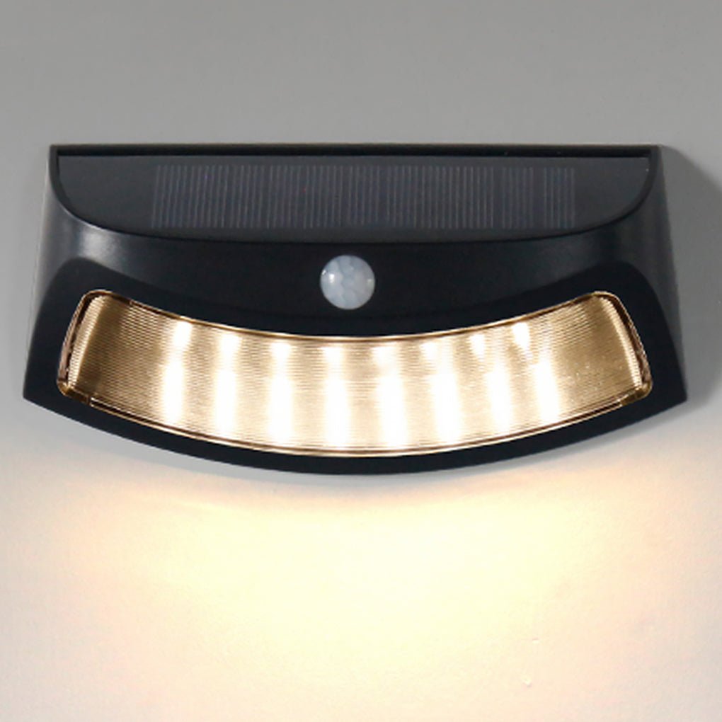 Automatic Motion Sensor Solar Powered Outdoor LED Wall Light