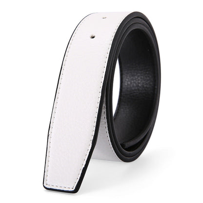 Interchangeable Leather Belt Strap