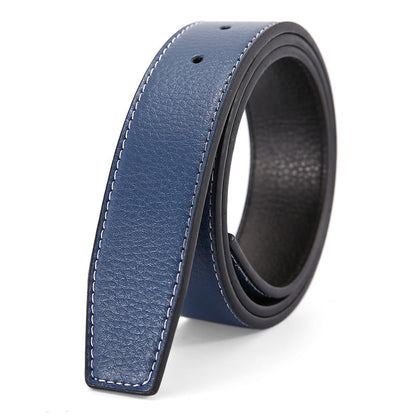 Interchangeable Leather Belt Strap