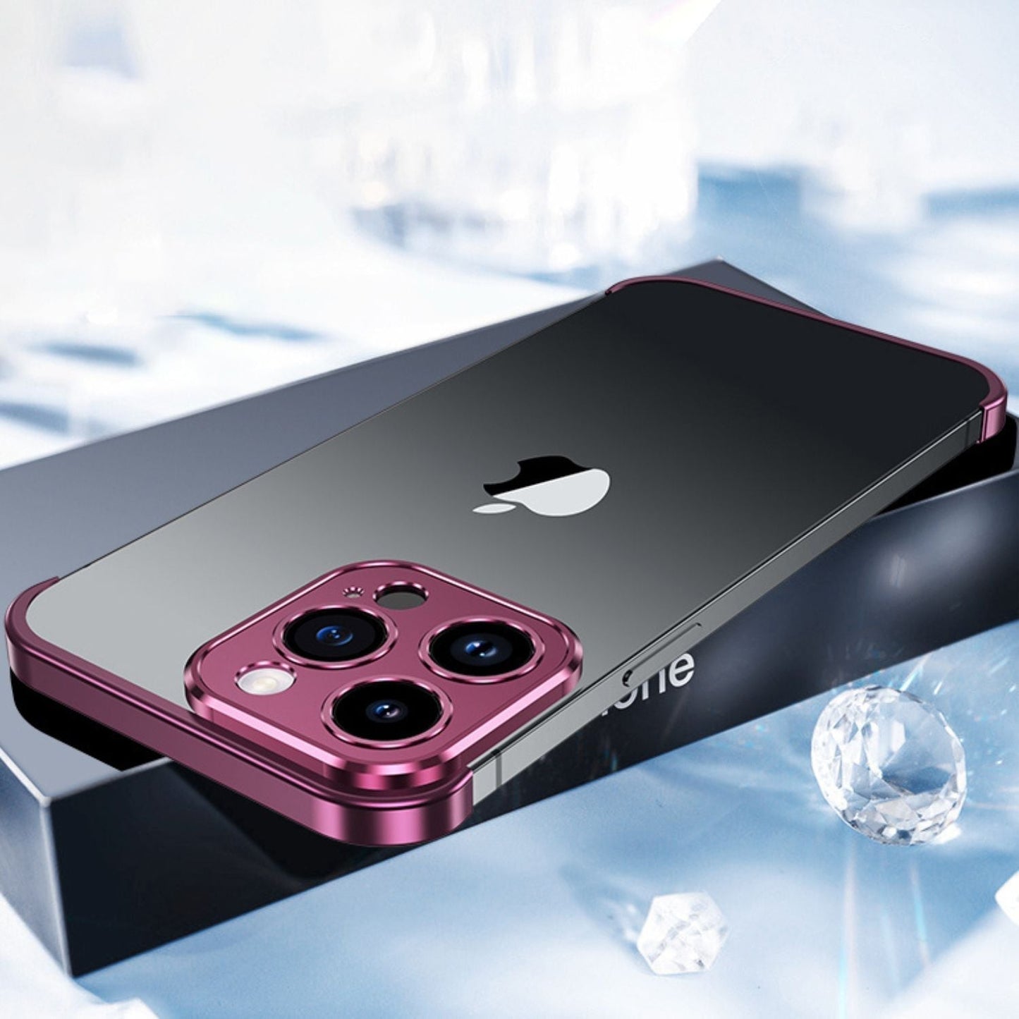 Thin Metal iPhone Case - Sleek and Durable Phone Cover